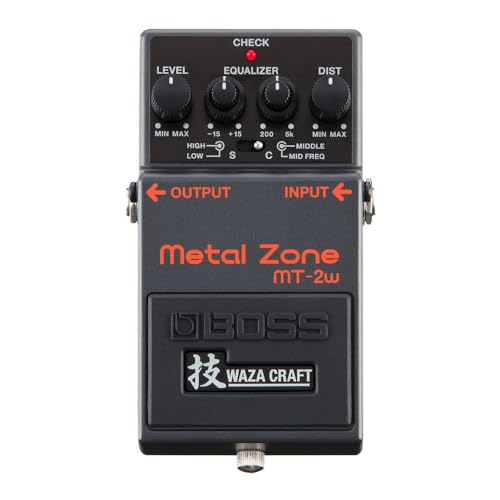 BOSS/MT-2W Metal Zone WYKONANO W JAPONII Waza Craft Wyprodukowano w Japonii