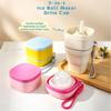 Creative Foldable Ice Ball Cup 2 In 1 Ice Cube Water Bottle Ice Maker & Drinking Cup  Office