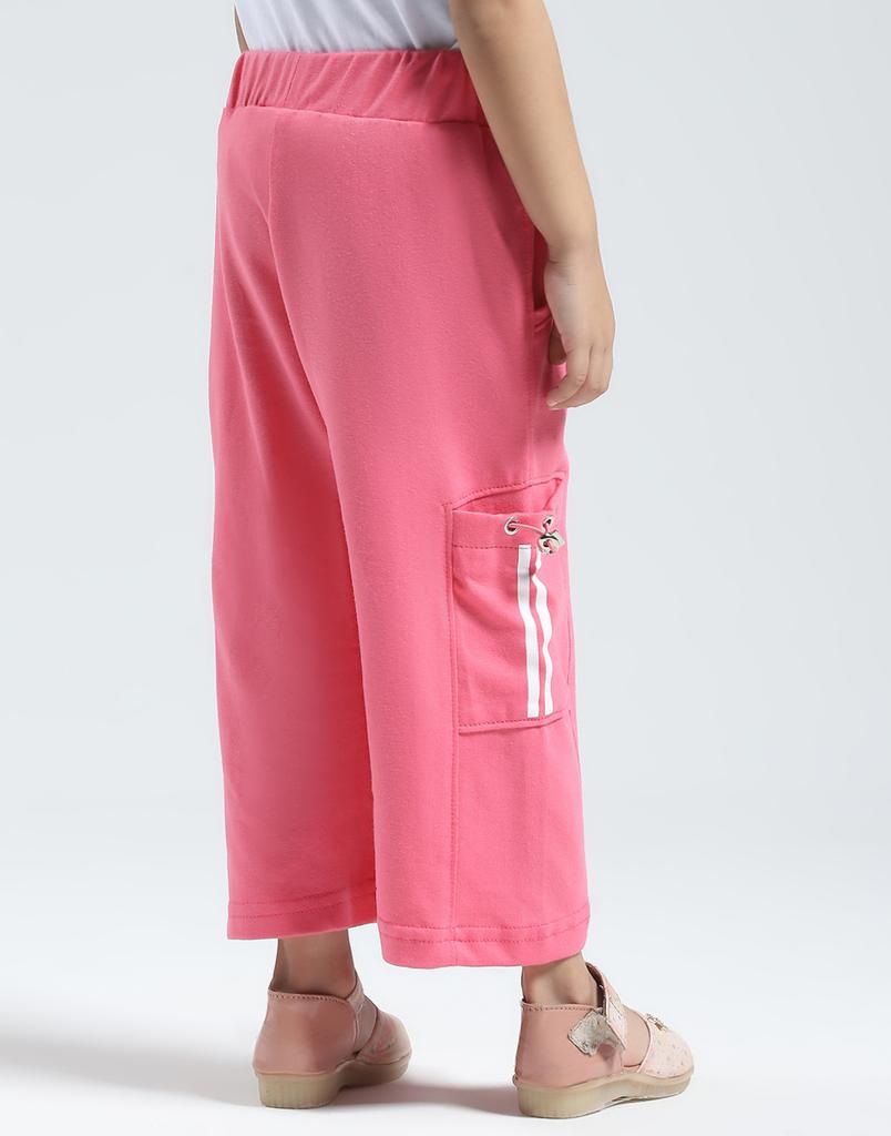 Monte Carlo Girls Solid Regular Fit Capri