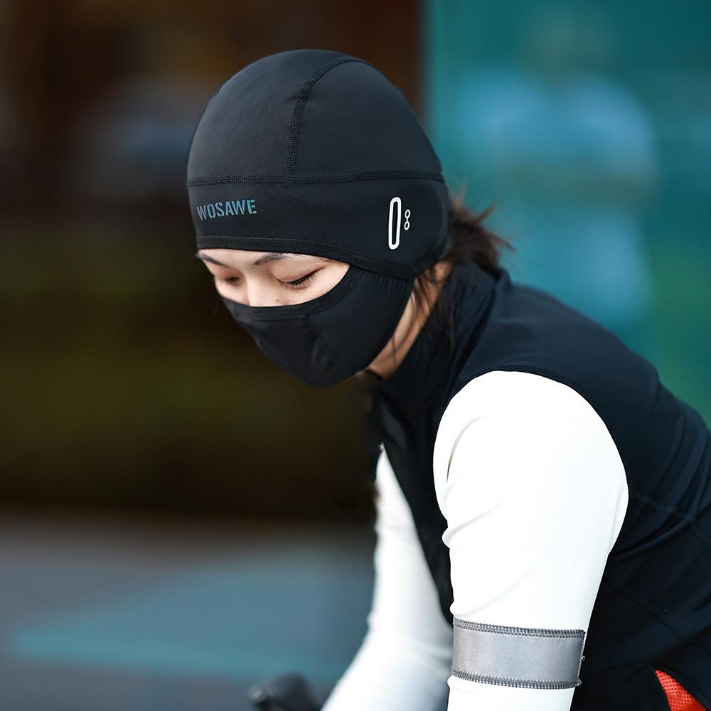 Ledový hedvábný chránič obličeje Cyklistická maska Anti-UV Cyklistická čepice Sportovní maska na obličej Větruodolná cyklistická kukla