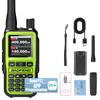 Twin Pack Baofeng UV-5R Mini 5W Radios | Bluetooth Channel Sync + NOAA Storm Reports | Type-C Rechargeable for Emergencies