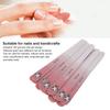 20pcs Nail Files Double Sided 180 / 240 Grit Washable Reusable Manicure Tools for Nail Salon Pink