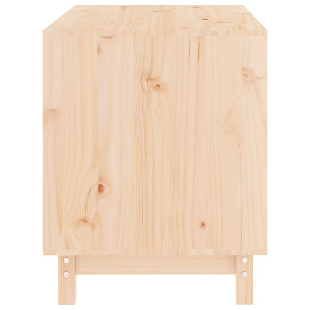 vidaXL Dog House, Natural Color, 60 x 45 x 57 cm