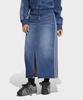 3-Stripe Pencil Denim Skirt - Medium Vintage Denim / Kd2908