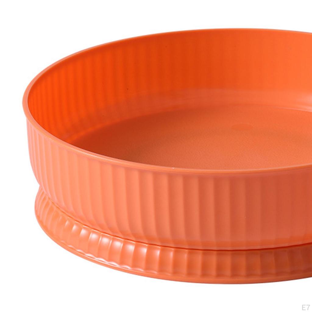 360° Rotating Round Spice Storage Rack Turntable Sundries Organizer Seasoning Can Bottle