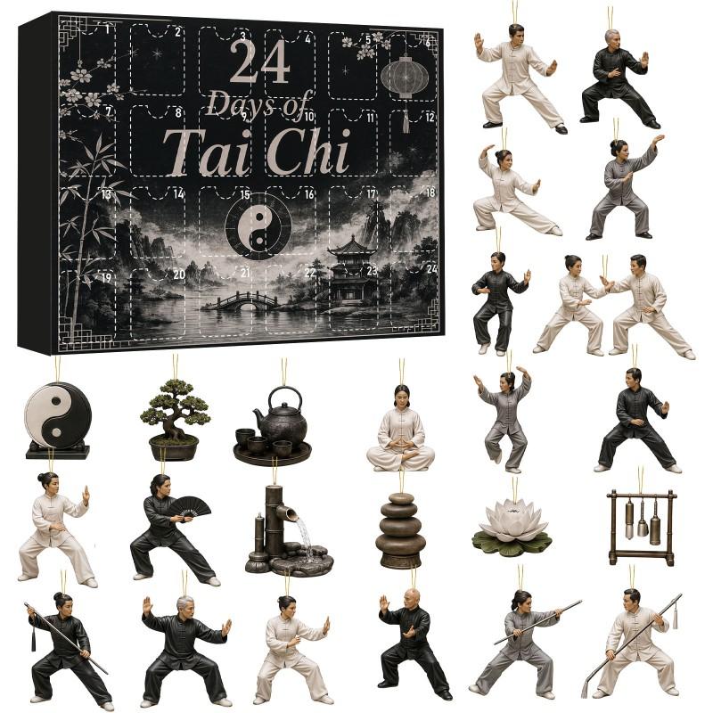Alien Advent Calendar UFO Charms Blind Box Christmas Countdown Decorations 24 Pcs