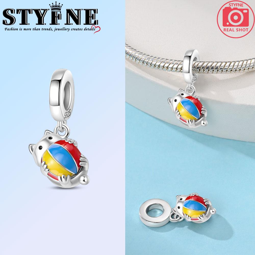 Anniversary Copper Color Cute Cat Blue Moon Owl Rabbit Mermaid Animal Charms Pendants Fit Original Bracelets Diy Jewelry