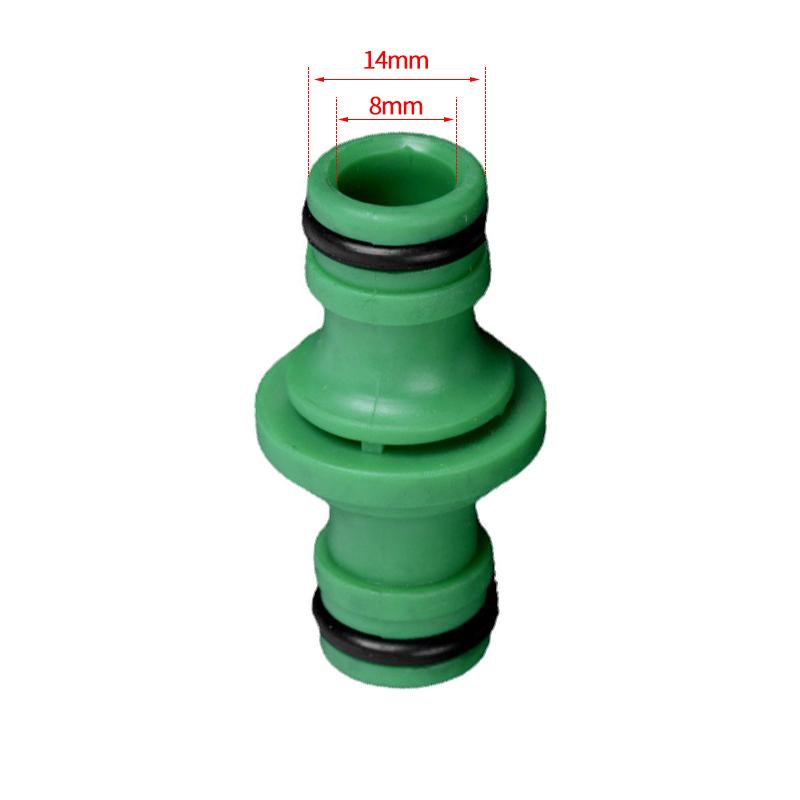 Garden Hose Repair Connector 1/2 3/4 1 In Pipe Transfer Quick Connector Damaged Leaking Adapter 16mm Drip Irrigation Watering