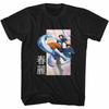 Street Fighter Chun Li Kick Black T-Shirt