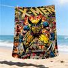 1pc X Men Outdoor Flannel Throw Blanket Soft, Lightweight & Warm for Sofa, Office