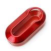 Gloss Red Folding Key Fob Shell Cover For Fiat 500 500X 500L 2007-2019 3-Button