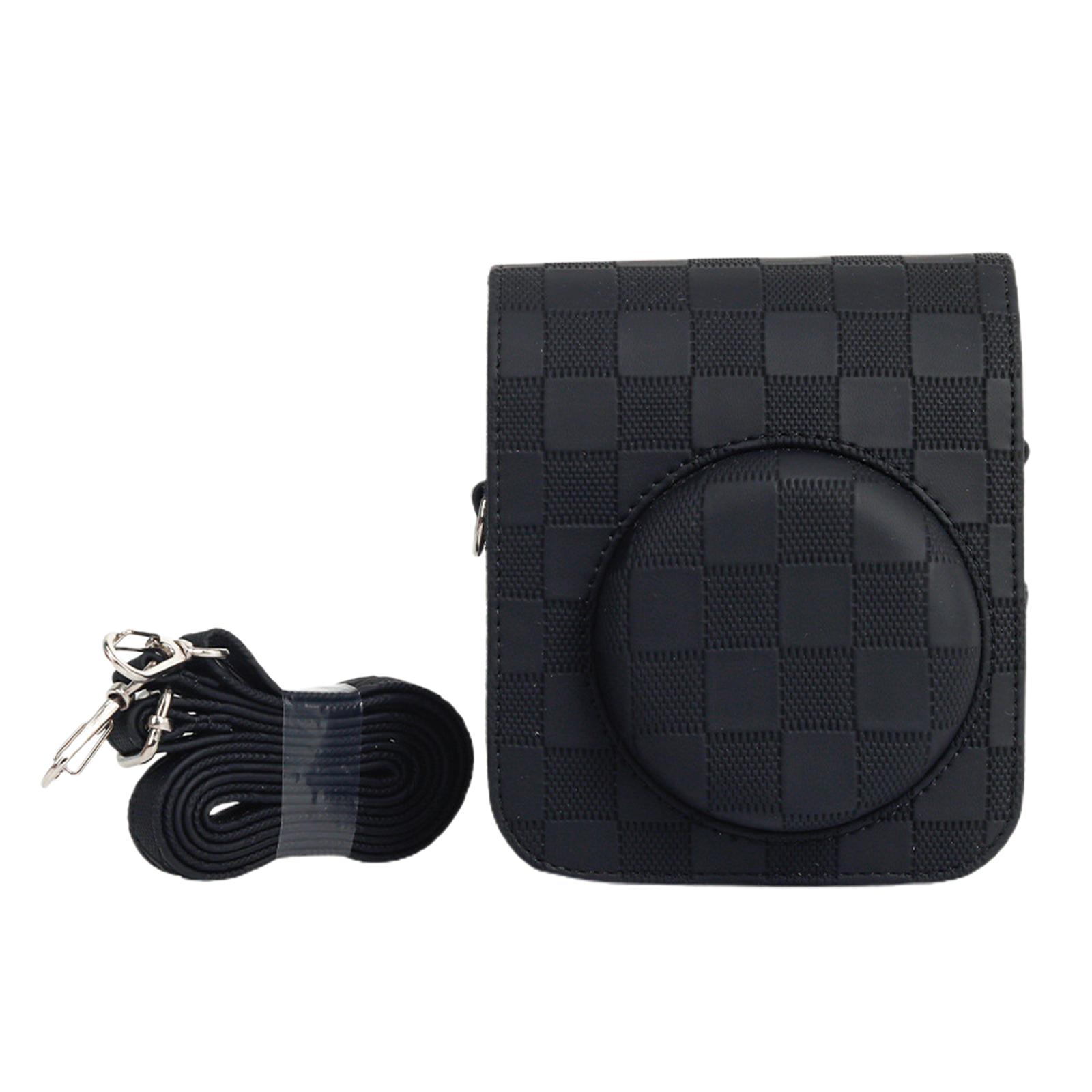 

Портативная сумка для камеры, небольшой чехол для камеры, сумка через плечо из искусственной кожи, модный чехол для камеры Mini12