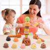 20Pieces Ice Cream Play Set with Two Scoops for Toddlers 3-5,  Montessori Pretend Play Toys, Preschool Learning Activities,gift