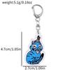 New Cute Cartoon Witch Hunter Double sided Keychain Backpack Pendant Personalized Accessories