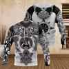 2025 New Hoodie 3D Print Harajuku Print Pullover Men's Hooded Sweatshirt Kangaroo Pocket Vintage Male Clothing Fall Long Sleeve