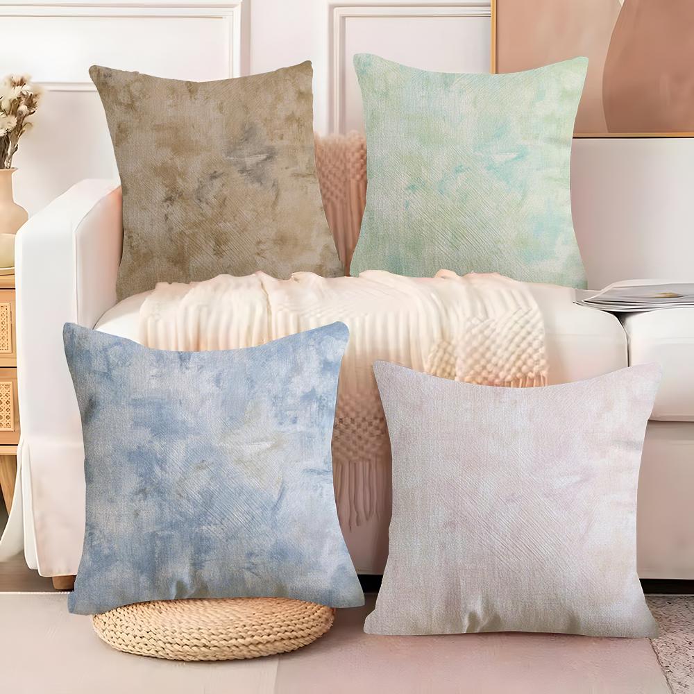 Artistic Abstract Pattern Pillow Case linen pillow case sofa home decor cushion cover cushion cove