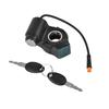 Start Key Assembly for Electric Ride Repair, 3 Pin Cable Lead Key Lock Replacement Part for Routine Wiring Service and Fit Specific Maintenance
