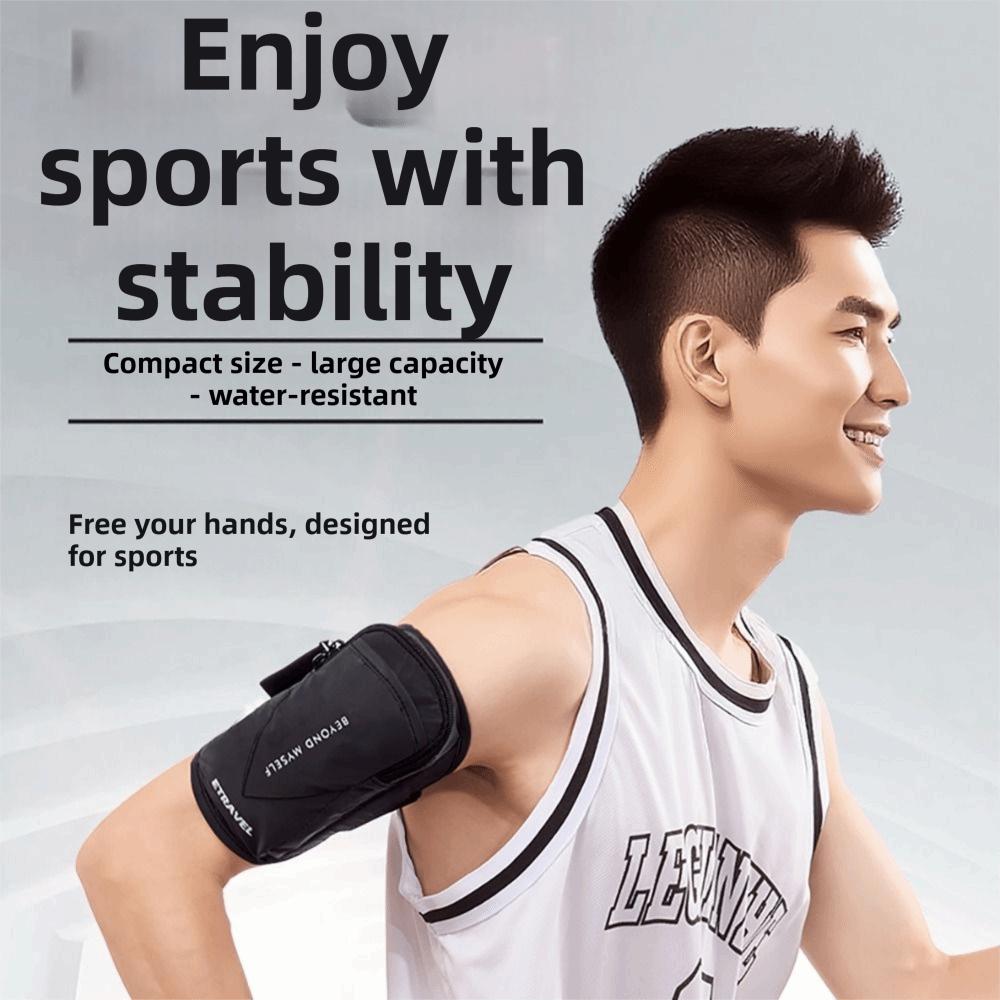 Fitness-Zubehör Wasserdichtes Handy-Armband Reflektierend Universelle Handy-Armtasche Nachtlauf Laufen Armband Joggen