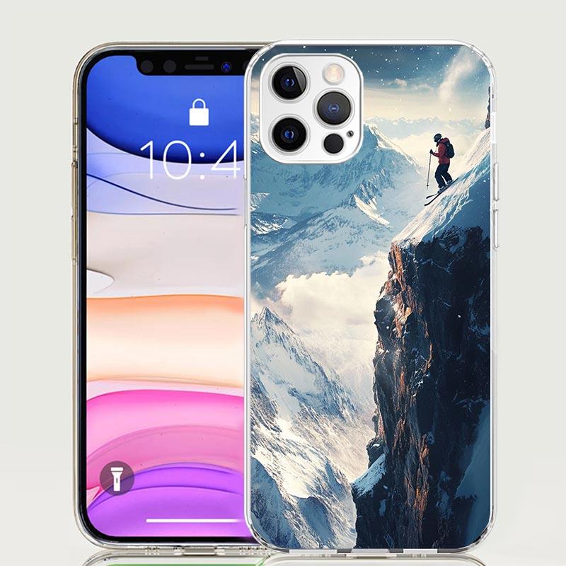 Adventure Snowboarding Extreme Phone Case For iPhone 17 Air 16 15 Plus 11 14 Pro Max 13 Mini 12 7 8 + SE Pattern Art Customized
