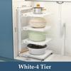 Multi-layer Kitchen Storage Racks Sewer Cabinet Layered Pot Rack Table Corner Holder Pot Pan Organizers Home Kitchen Accesories