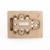 Leather Cutting Die Mini Knife Form Metal Template for Crafters, Hobbyists