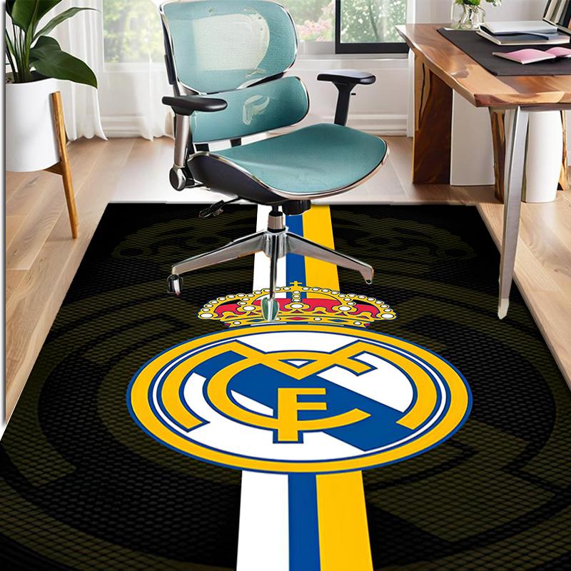 Tappeto con Fantasia Squadra di Calcio, Tappetino Interno/Esterno, per Picnic, Sala Giochi, Camera da Letto, Ufficio, Soggiorno, Tappeto Decorazione Casa, Regalo di Compleanno
