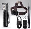 Wurkkos Rechargeable LED HD15 2000 Lm 90 High CRI LH 351 D Powerful SST 20 LED Spotlight IPX 8 Suitable for Adults and Running Black Headlamp,