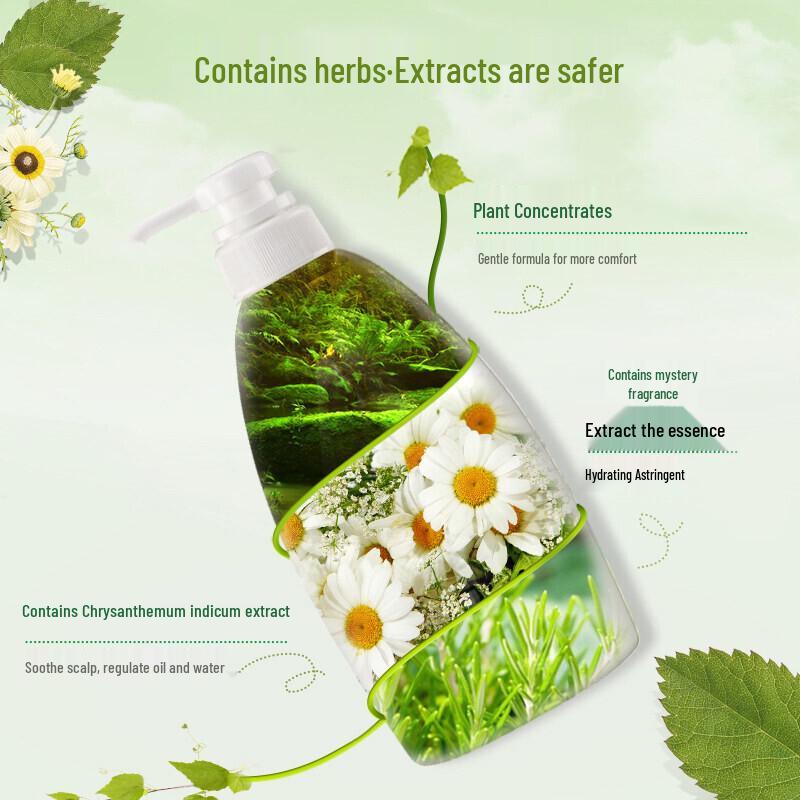 SUPER MiLD Soft & Clean Green Field Fragrance Shampoo