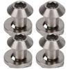 Titanium Alloy Disc Brake Bolt Nut Set for Brompton Folding Bike Modified Accessory J Type