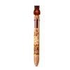 Back To School Season 36pcs Coffee Kapibala Style Six-color Ballpoint Pen Cute Cute Multi-color Hand-door Pen Color Marking Pen Stationery
