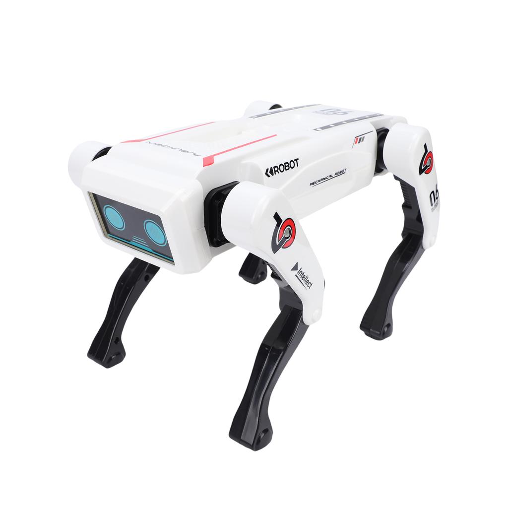 Cão Robótico com Controle Remoto Comando de Voz 30 Ações Programável por App Brinquedo Cachorro Filhote Mecânico Recarregável para