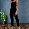 2022 Cotton & Linen Women's Suspender Jumpsuit - Casual European & American Style