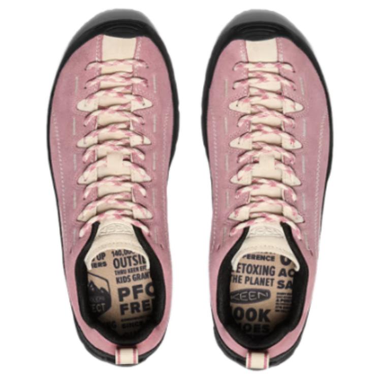 Keen Jasper Leather Low top Outdoor Shoes Women's Pink 1029727