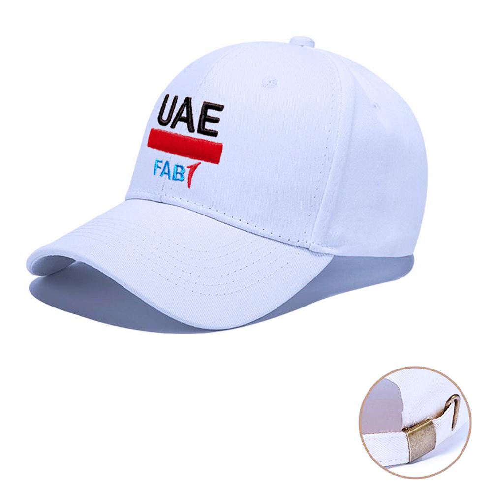 NEW UAE Cycling Hat Summer Embroidery Baseball Cycling  Caps Team Pro Road Bike Mountain MTB Racing Bicycle Hat Under Helmet белый