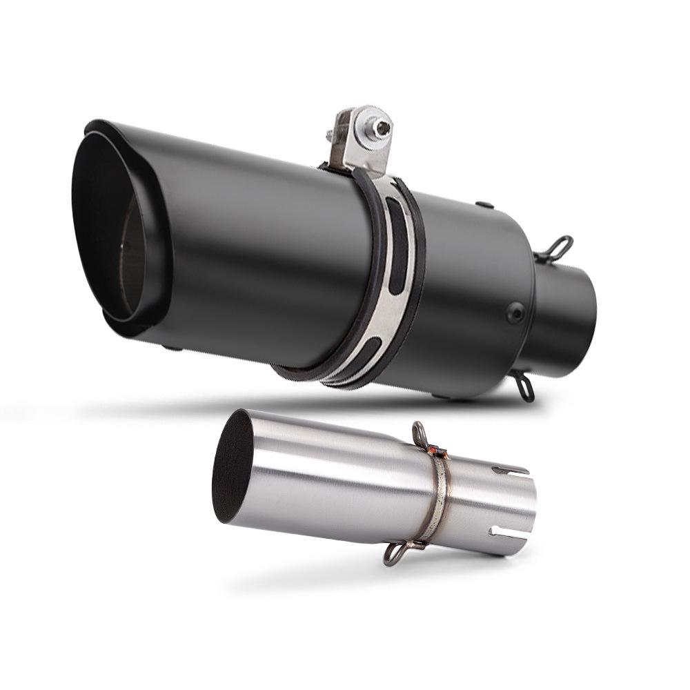 Avgassystem i rostfritt stål (mellan- och bakre) för Kovea 350RR Motorcykel - Skadefri Direktmontering