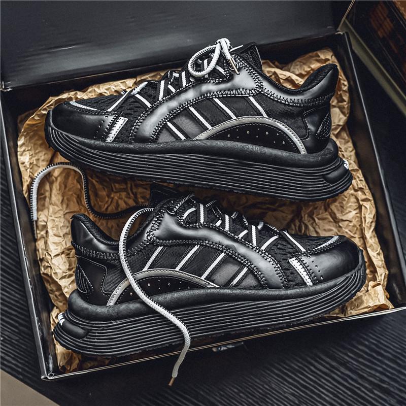 New Men's Fashion Casual Shoes Boys Students Trending Soft Sole Comfortable Sneakers Male Classic Breathable Gym Shoes