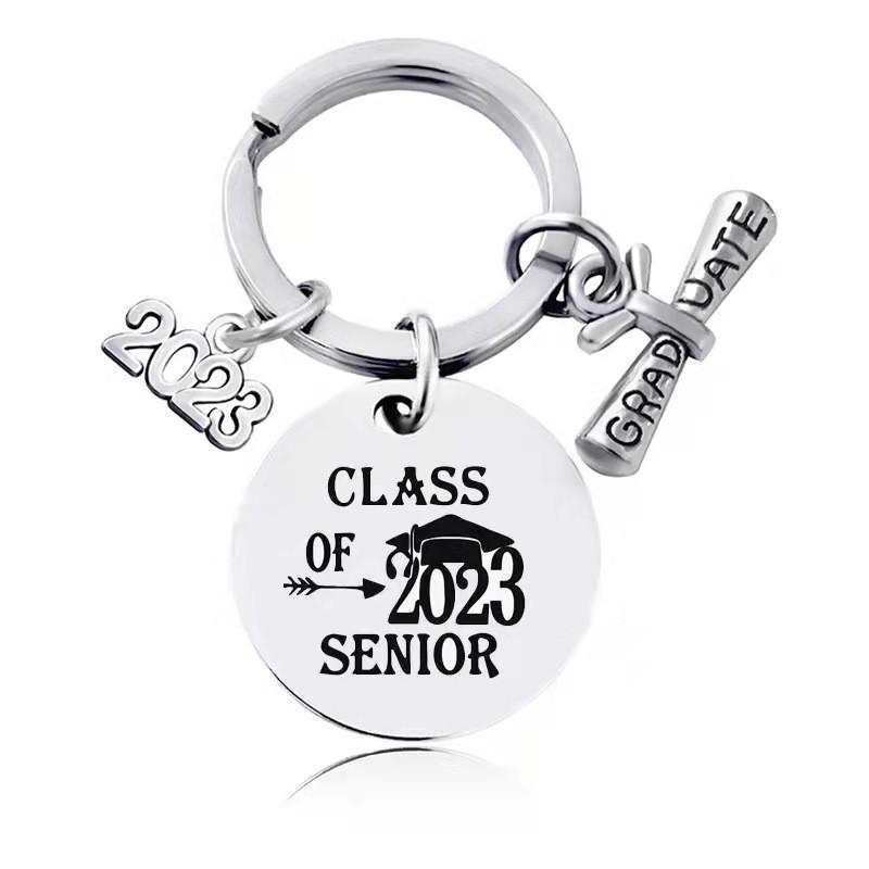Steel Elegant Stainless Keychain Gift For Graduates Perfect For Celebrations And Parties