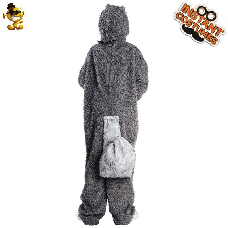 Alloween kids squirrel jumpsuit party stage costume cos
