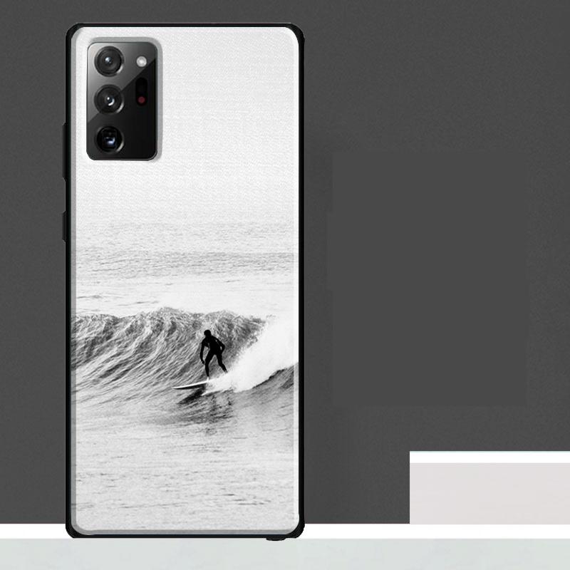 Surf Surfing Wave Case For Samsung Galaxy S25 Ultra S21 S22 S23 S24 Ultra S9 S10 S20 Plus S25 FE Phone Cover
