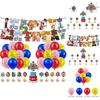 Paw Patrols Party Supplies For Kids Birthday Balloons Banner Cupcake Toppers More!