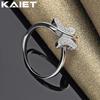 925 Sterling Silver Butterfly 7-10 Ring For Women Fashion Accessories Jewelry