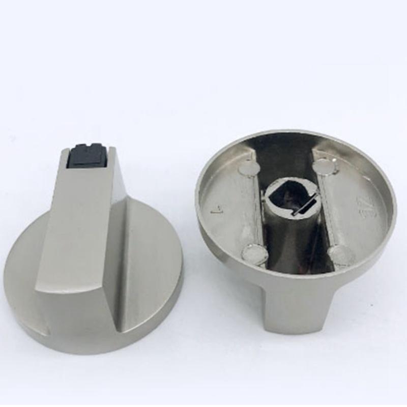 8PCS Stove Knobs 6mm Metal Rotary Gas Range Switch For Kitchen Cooktop Machine Control Replacement