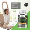 Coconut Shell Activated Charcoal Capsules, 1200mg Per Serving; Soothes the Digestive Tract; Relieves Gas and Bloating; Suitable for Adults.