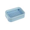 YIXI Creative Grid Drain Plastic Soap Box