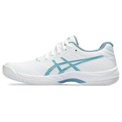 Gel Game 9 Weiß Grau Blau Damen Sneaker 1042A211-103