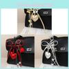 Miu Series Elegant Pu Butterfly Bow Love Mini Purse Charm