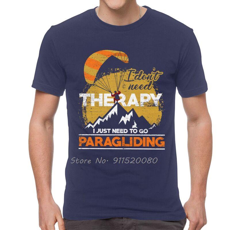 

Male Paragliding Skydive TShirt Novelty Paraglider Sport Gift Hobby Tshirt Unique T Shirt Homme Cotton Tee Harajuku Streetwear 4XL
