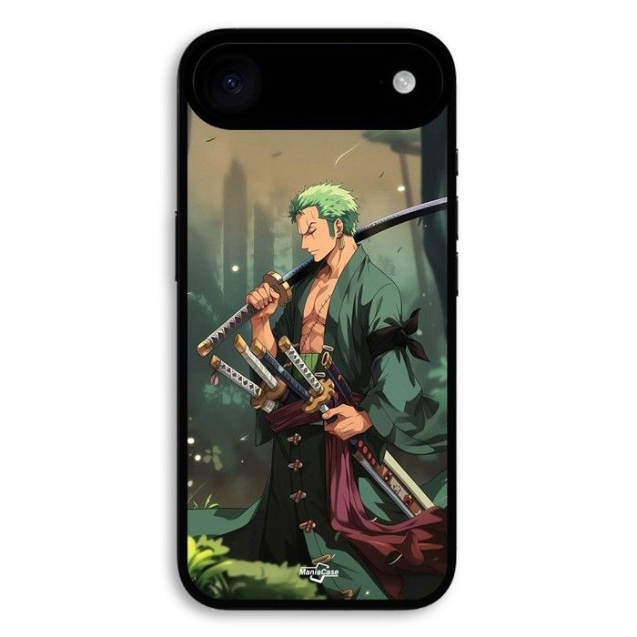 Cover Per iPhone 17 Air One piece Zoro spade manga anime