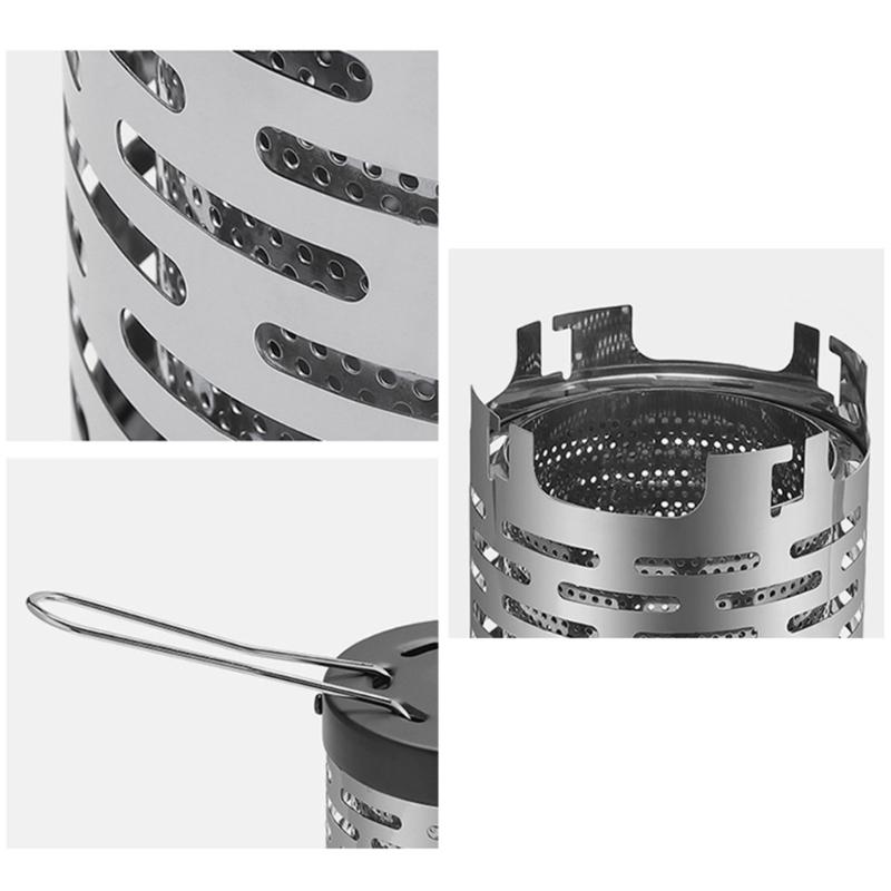 Portables Outdoor Small Heaters Corrosions Resistant Stove Camp Stove for Camping and Fishing Activity