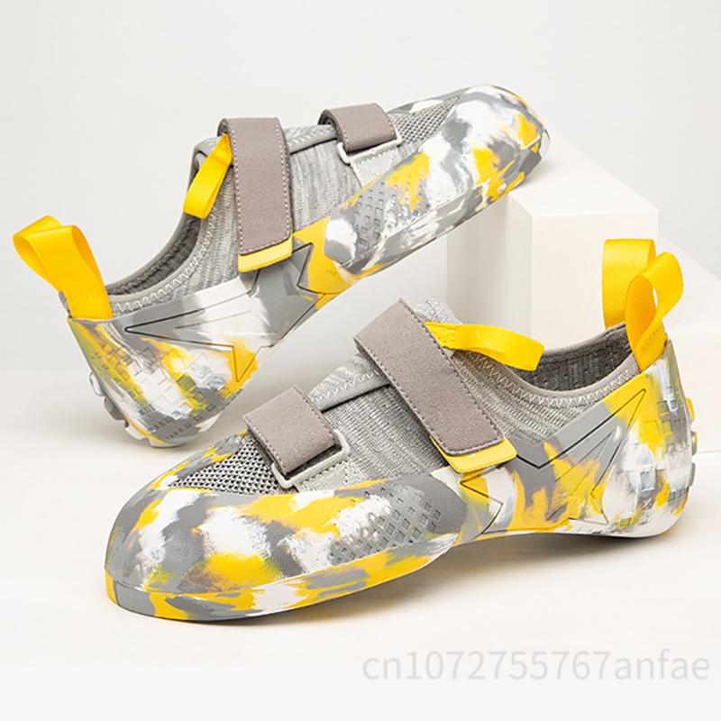 

Professional Adult Indoor Outdoor Rock-Climbing Training Shoe Beginners Bouldering Training Sneaker Non-slip Soft Comfortable 32